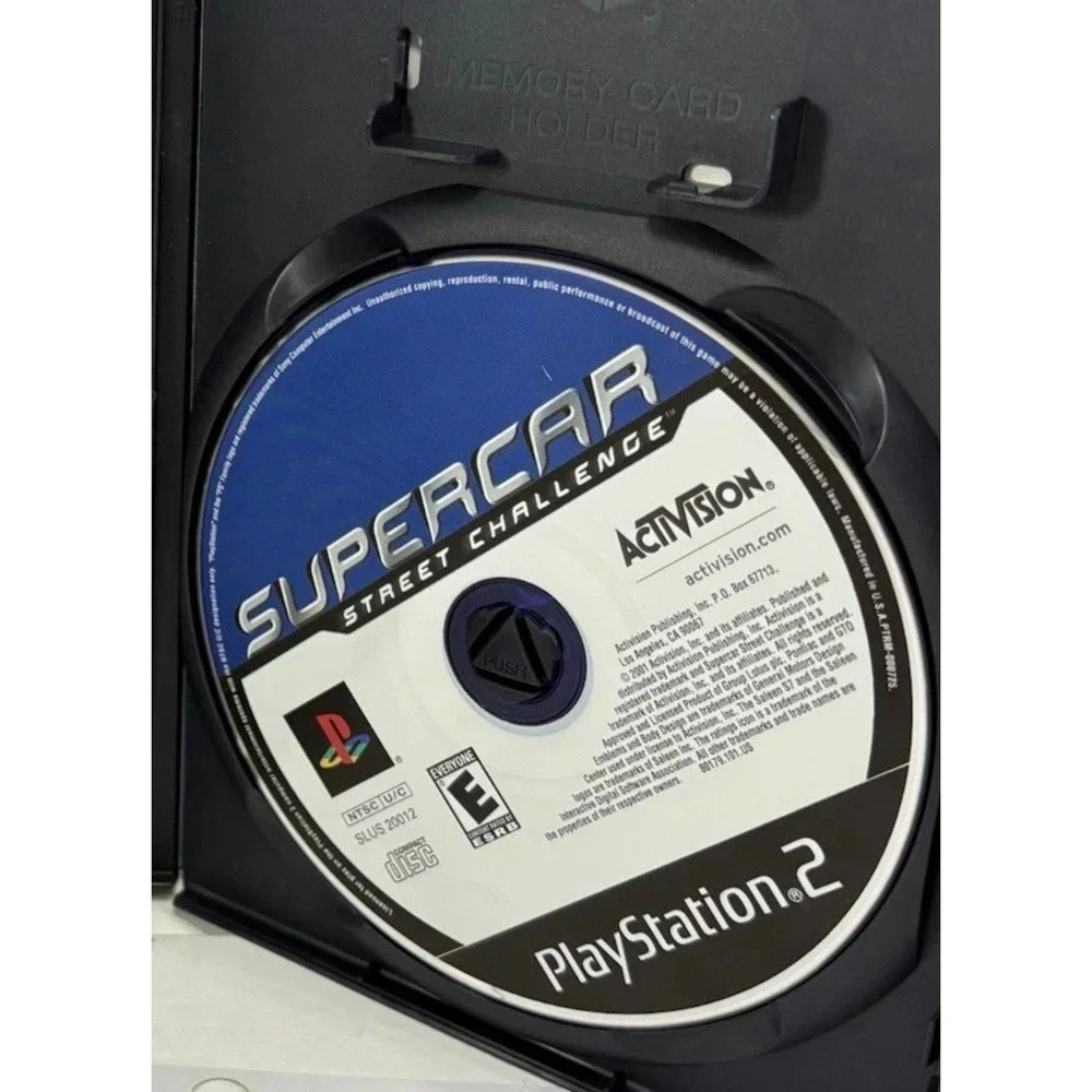 Supercar Street Challenge - Sony PlayStation 2 PS2 tested